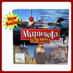 Minnesota On Board Real Estate Trading Board Game New